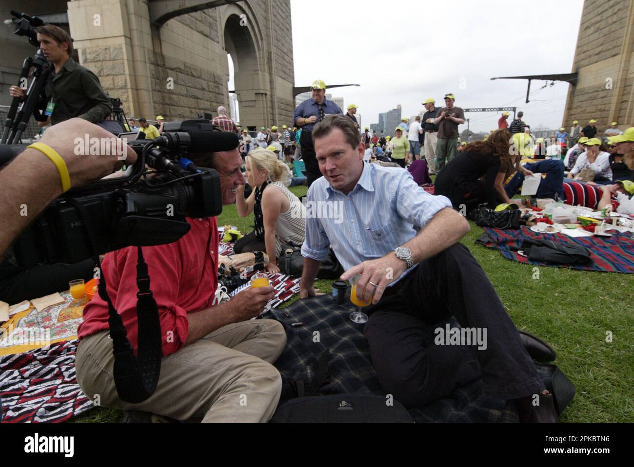 Premier Nathan Rees Nathan Rees, Premier of New South Wales Sydney Harbour Bridge is ...