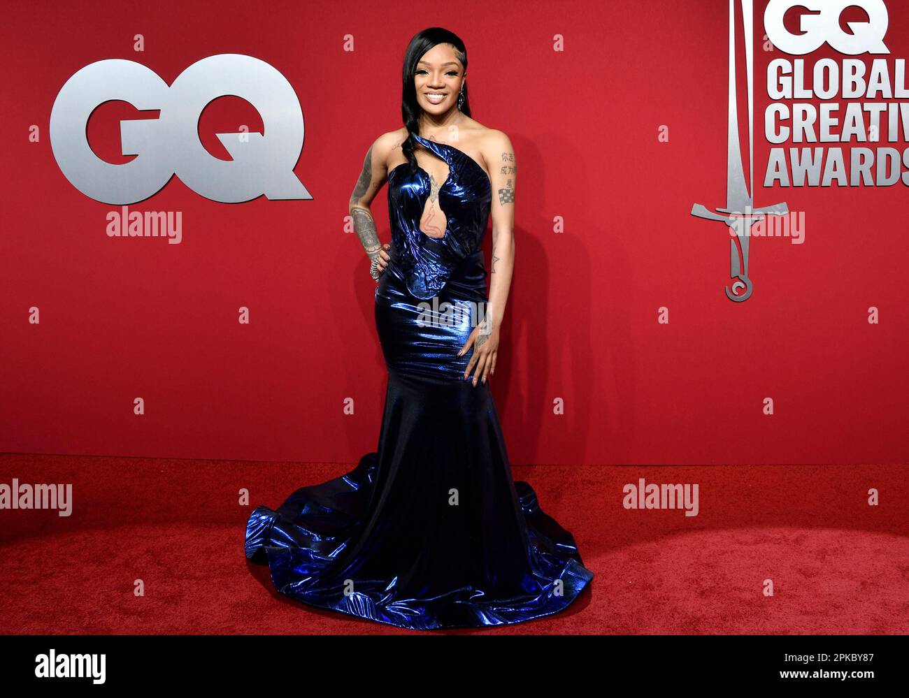 GloRilla attends the GQ Global Creativity Awards at the Water Street ...