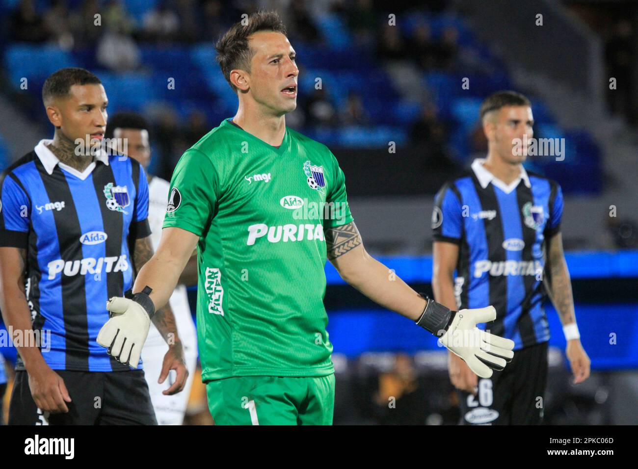 Montevideo, Uruguay, 06th Apr, 2023. Sebastian Britos of Liverpool, during the match between Liverpool and Corinthians for the 1st round of Group E of Libertadores 2023, at Centenario Stadium, in Montevideo, Uruguay on April 06. Photo: Pool Pelaez Burga/DiaEsportivo/DiaEsportivo/Alamy Live News Stock Photo