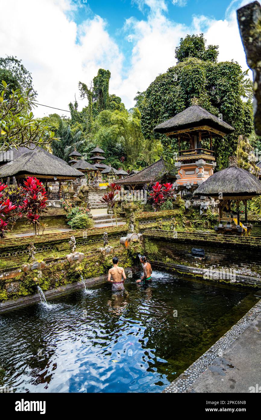 Pura Gunung Kawi Sebatu Gianyar Temple In Ubud, Bali, Indonesia Stock ...