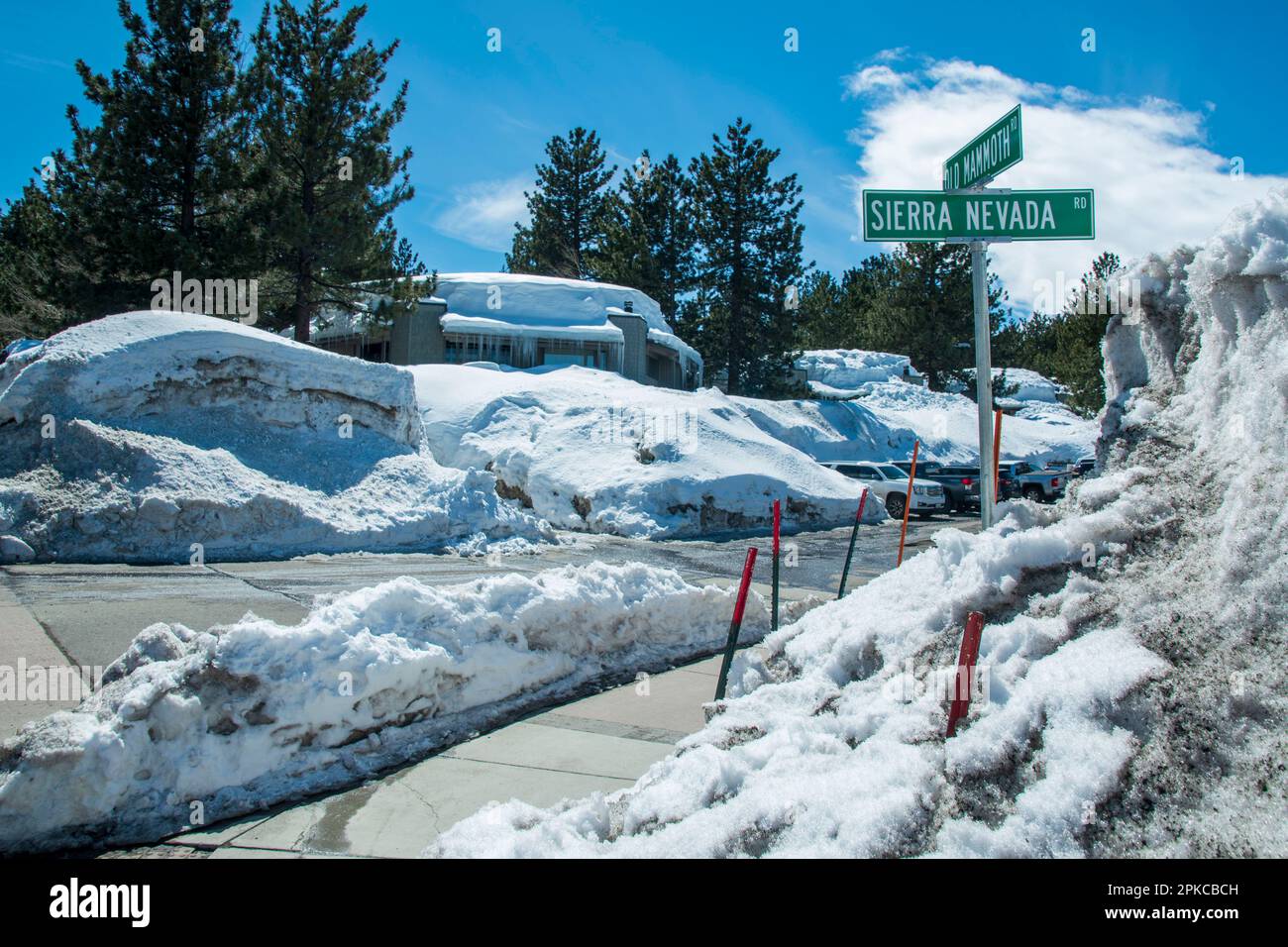 The town of Mammoth Lakes in Mono County, CA, received a record amount