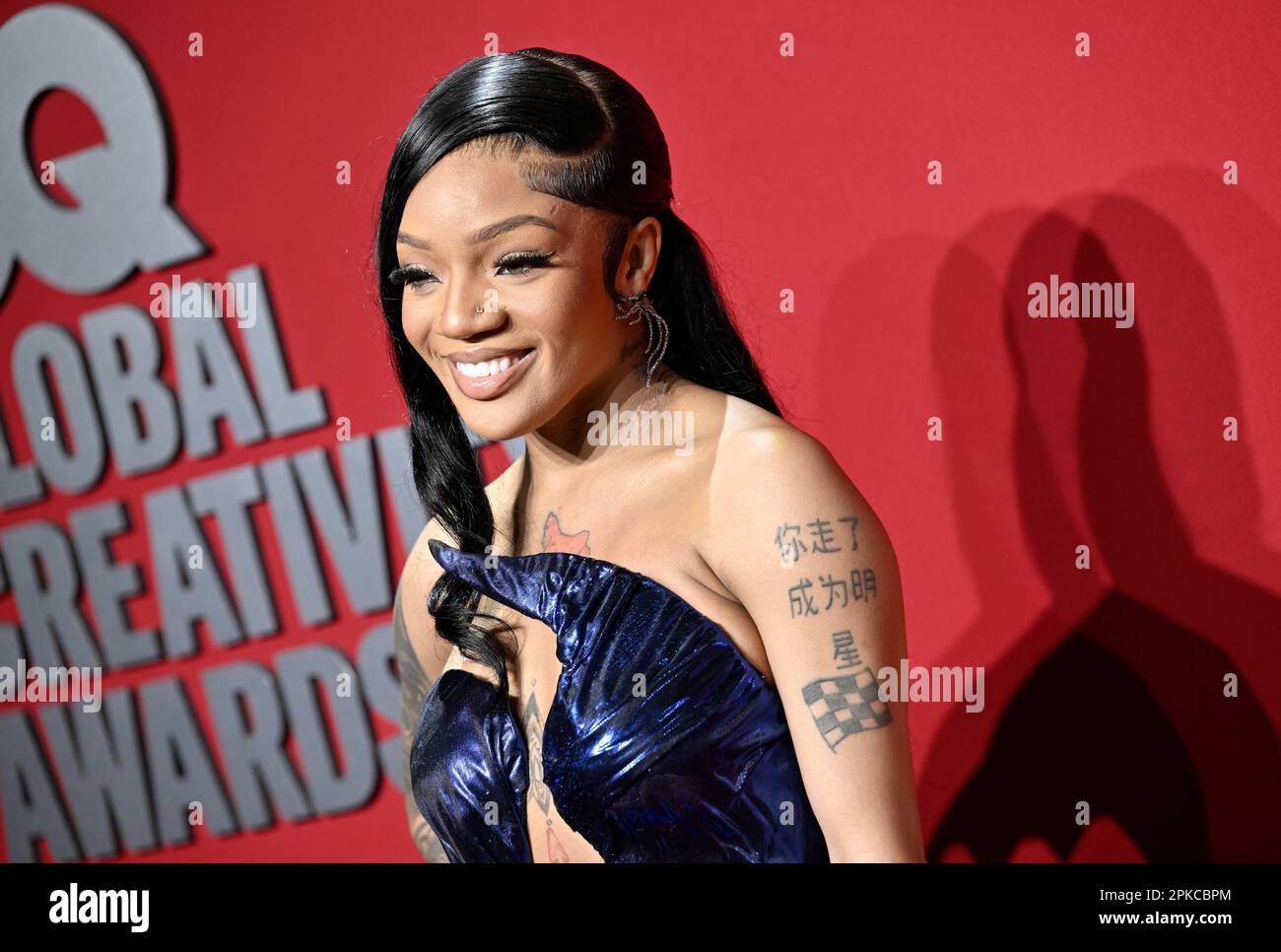 GloRilla attends the GQ Global Creativity Awards at the Water Street ...