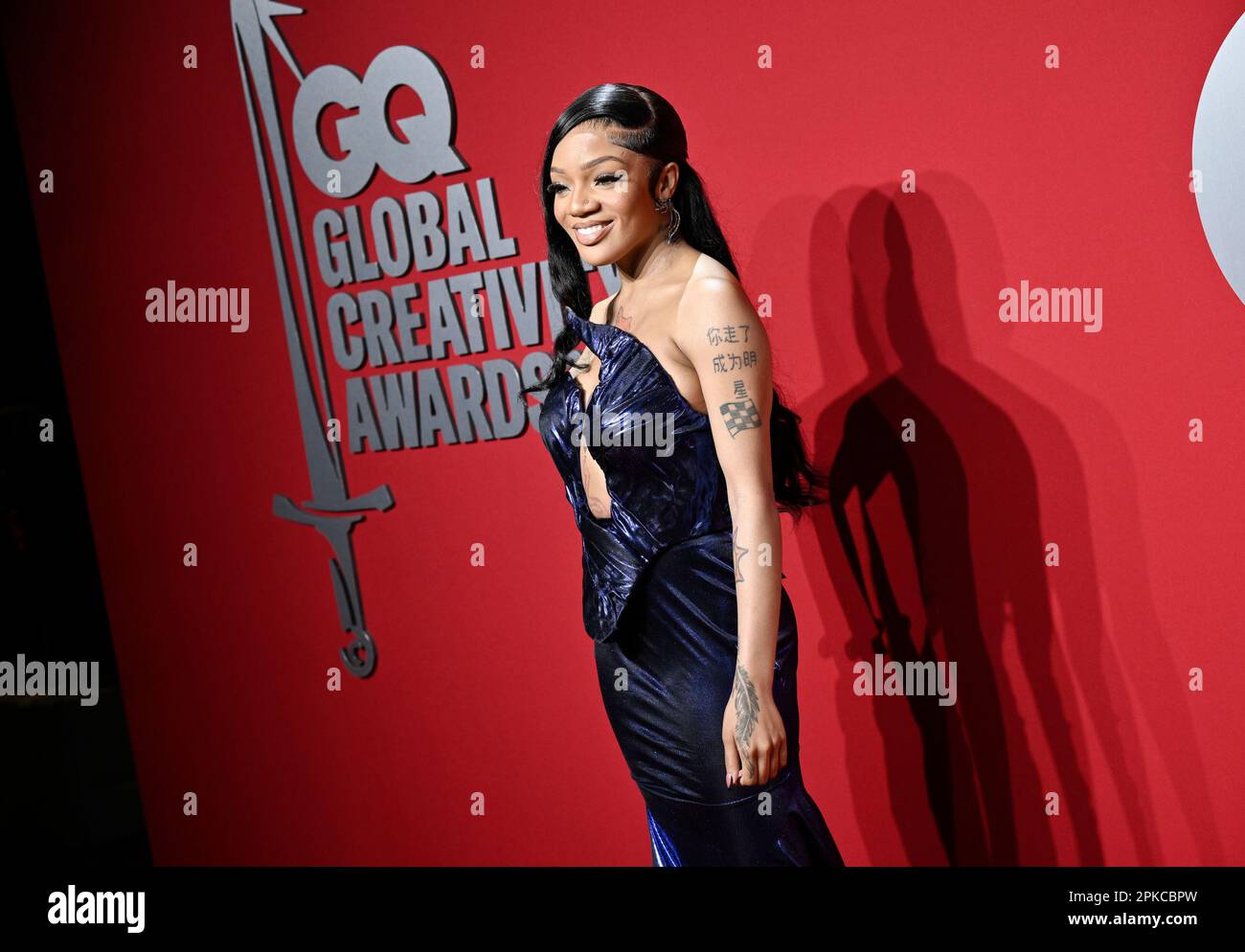 GloRilla attends the GQ Global Creativity Awards at the Water Street ...