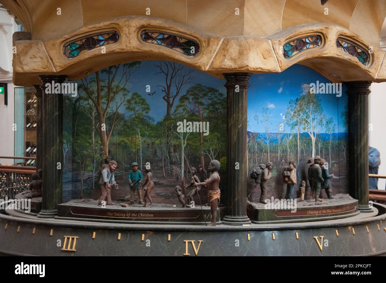 The Australian Clock at Queen Victoria Building, Sydney, New South