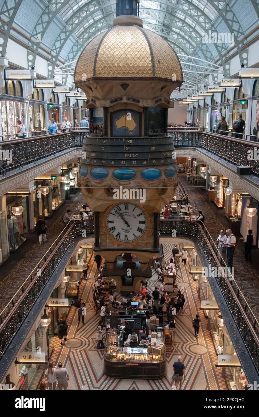 The Australian Clock at Queen Victoria Building, Sydney, New South