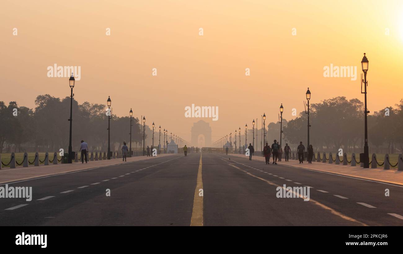 Historic view delhi gate hi-res stock photography and images - Alamy