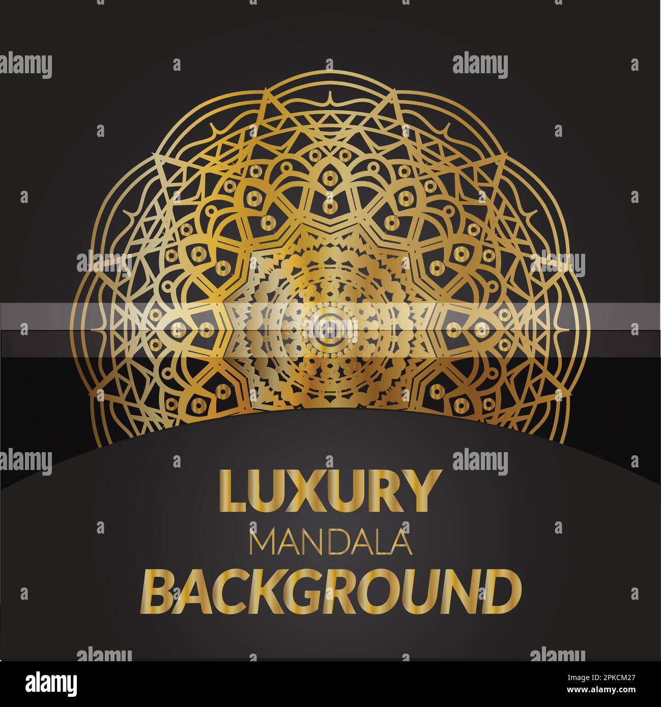 Modern Creative Mandala Design Stock Vector