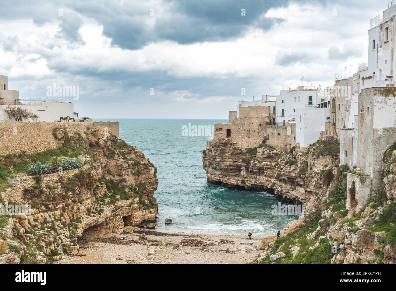 polignano a mare bari italien