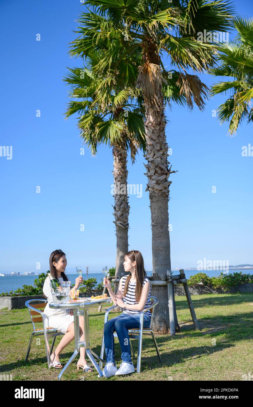 Family summer resort hi-res stock photography and images - Alamy