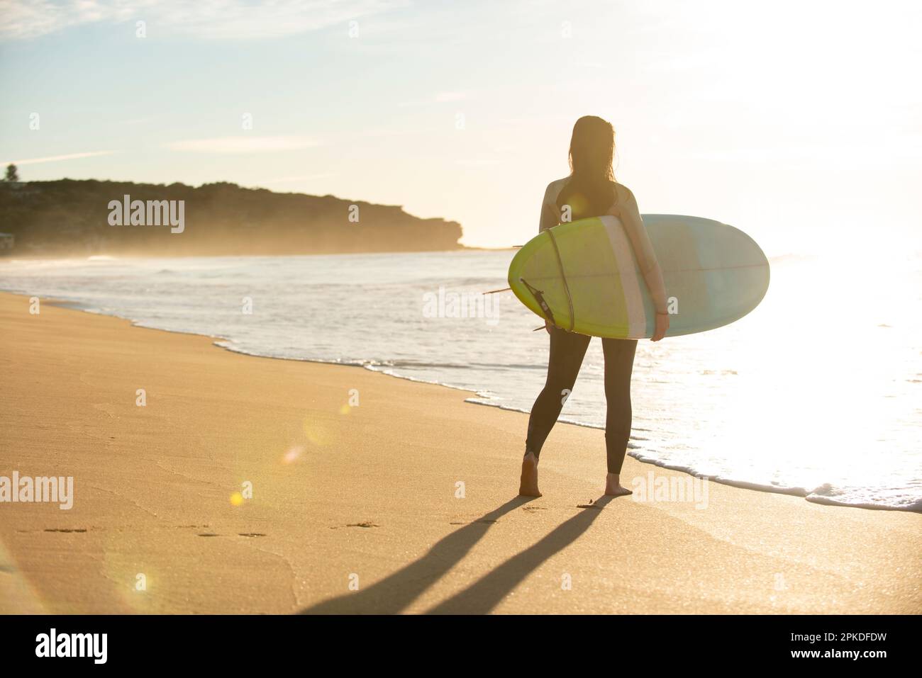Asian woman surfer wetsuit hi-res stock photography and images - Alamy