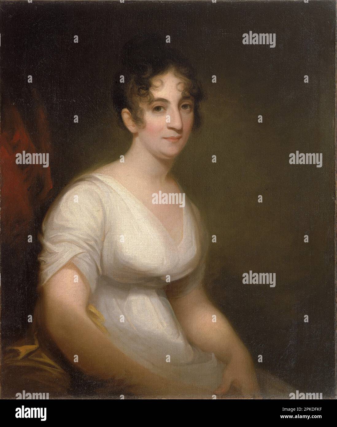 Sally Etting 1808 by Thomas Sully Stock Photo