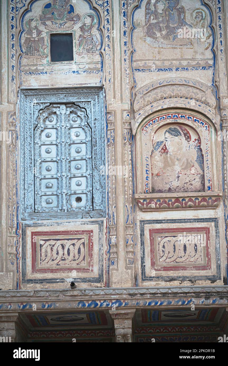 Shekhawati Window Mirror - 19th Century Shekhawati Window Mirror - 19th Century