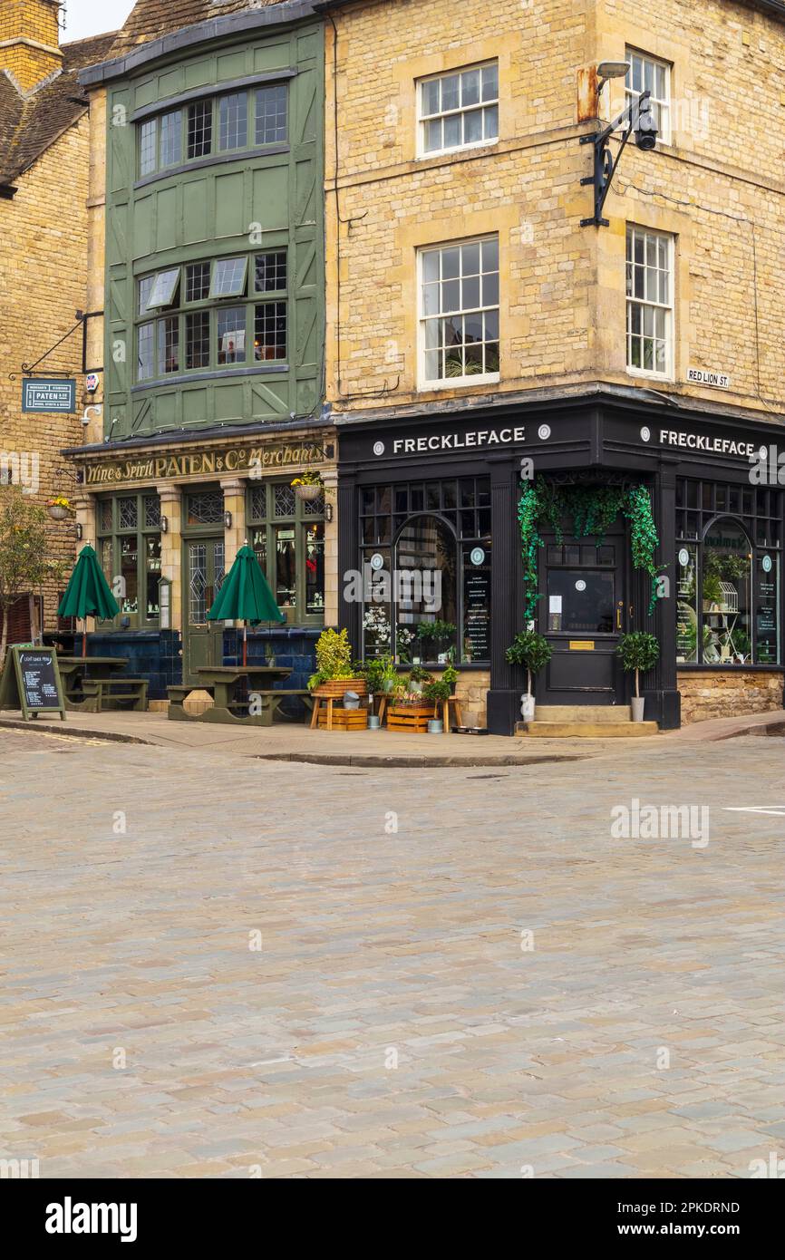 Independent Shops in Stamford, Lincolnshire Stock Photo Alamy
