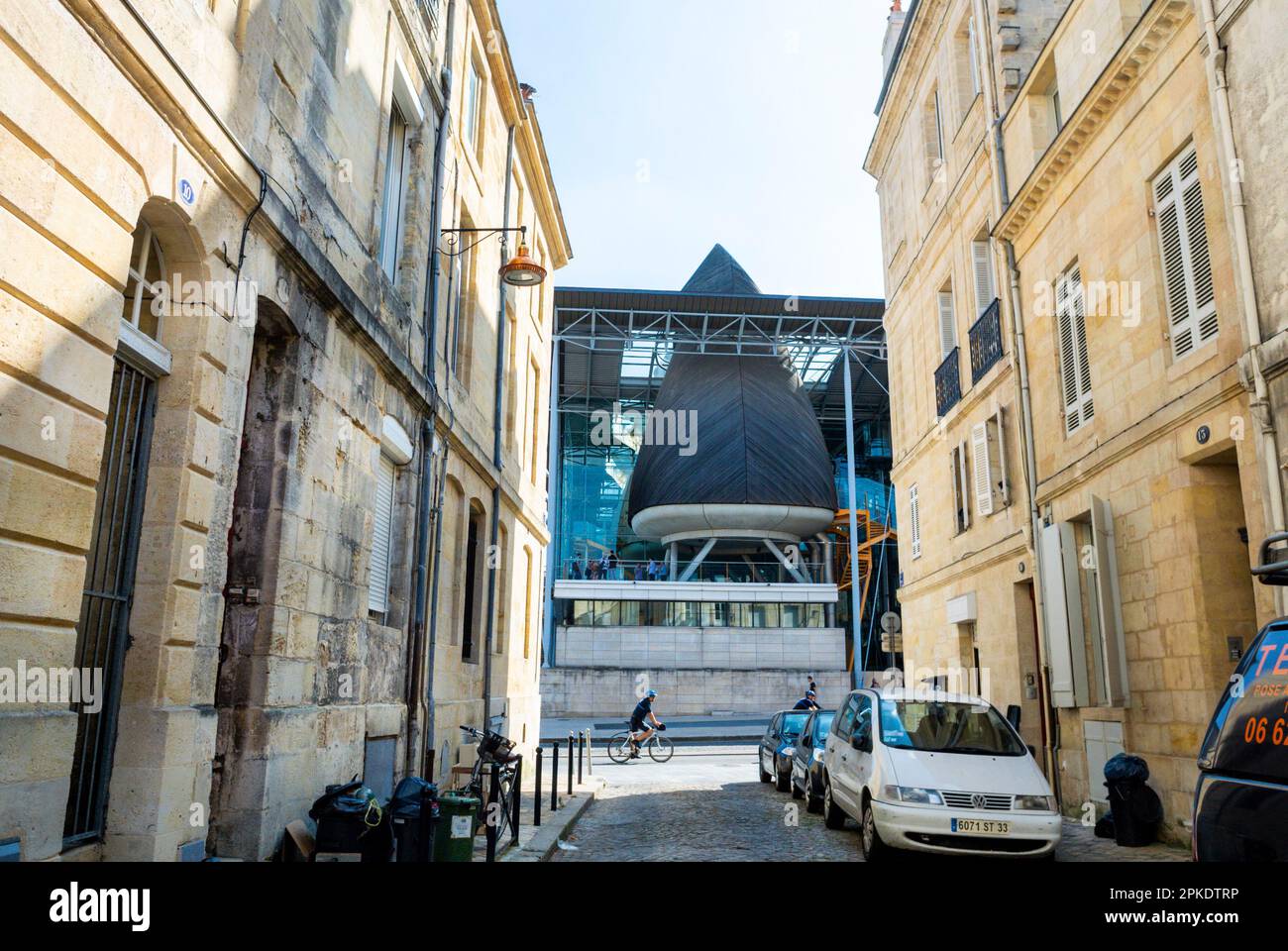 Bordeaux, France, Modern architecture, Public Buildings, Courthouse, Law Courts, Front, Credit Architect: RSHP Stock Photo