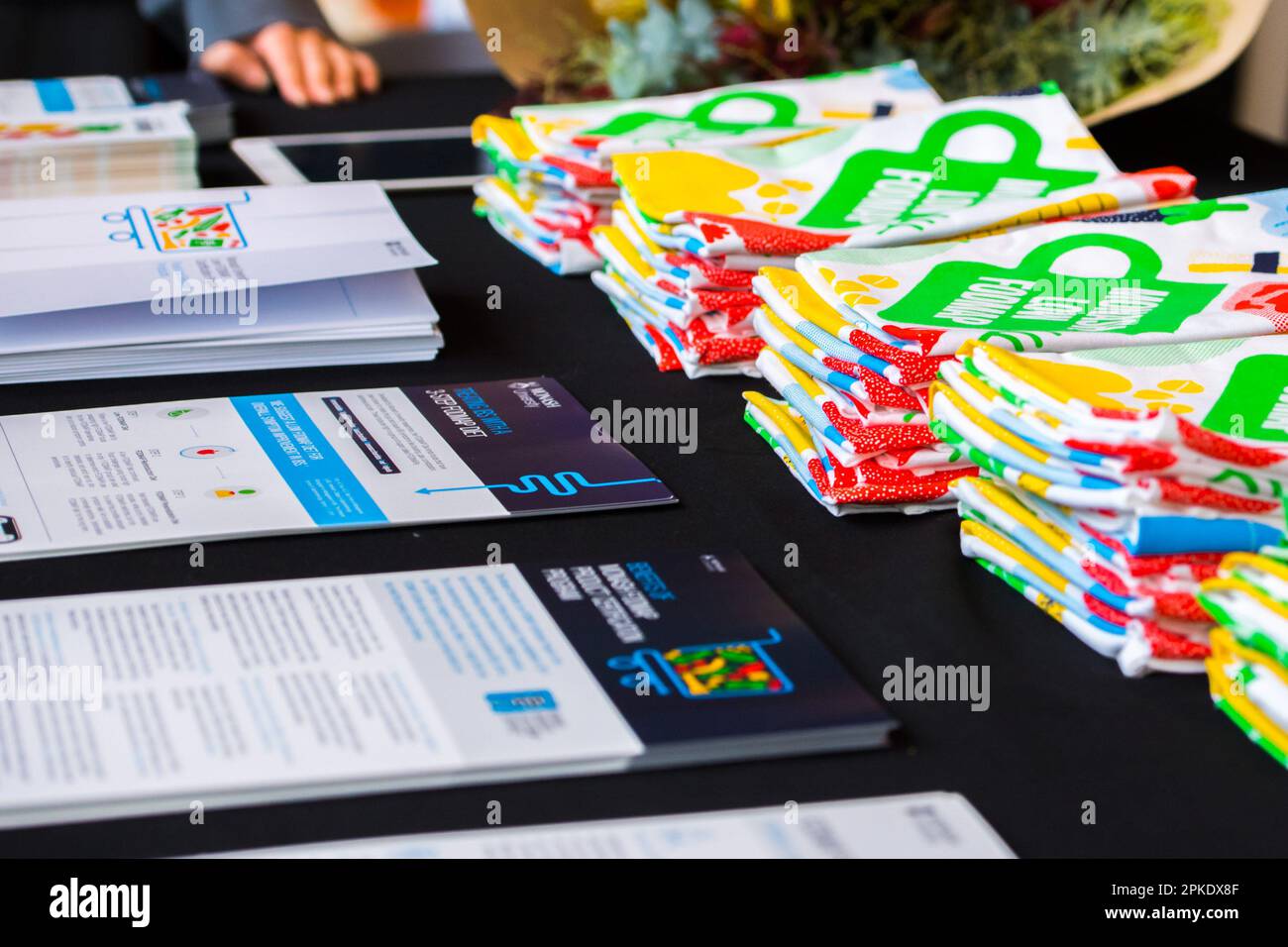 melbourne-australia-04th-apr-2023-pamphlets-and-giveaways-related