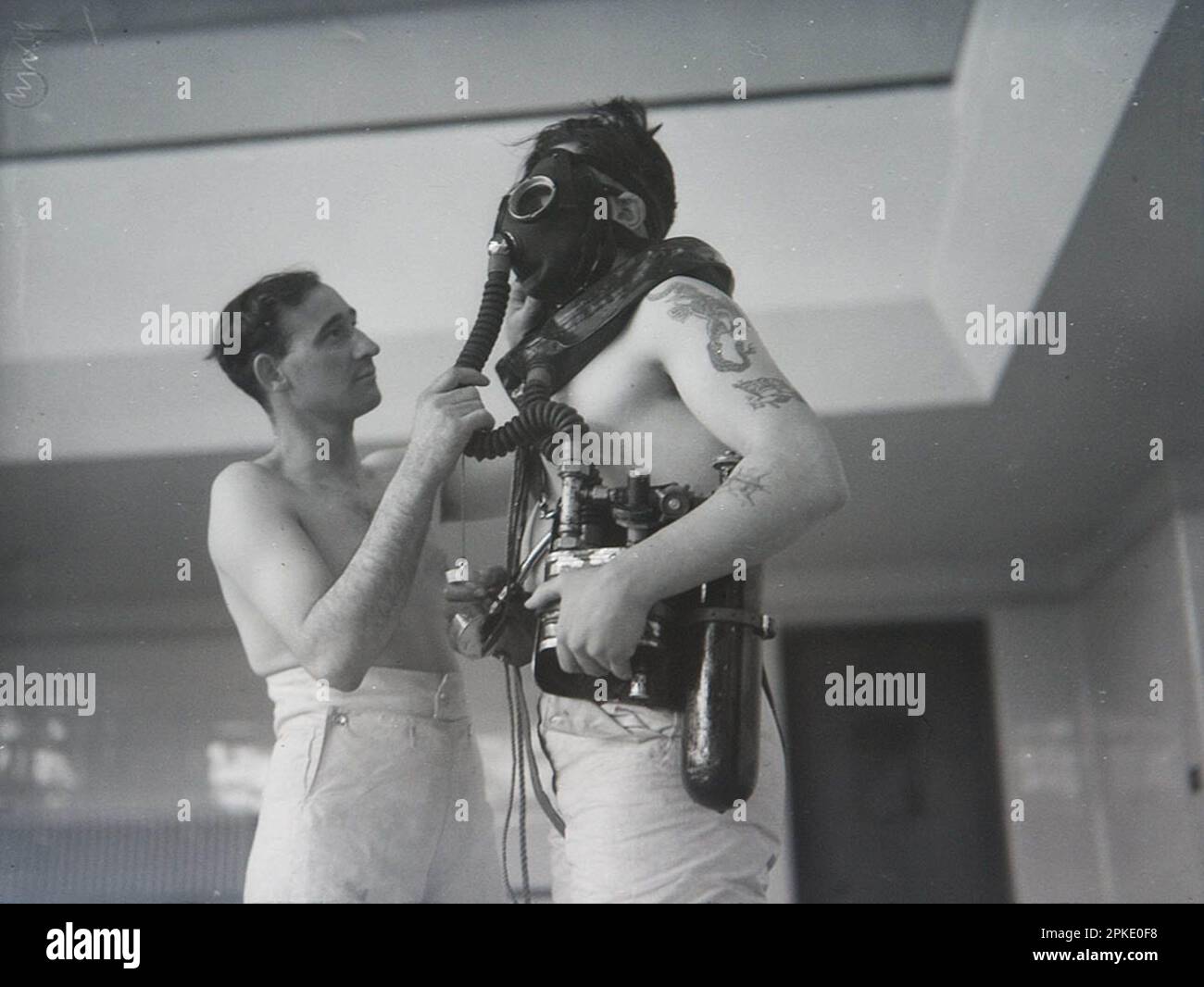 Naval divers/frogmen training Stock Photo - Alamy