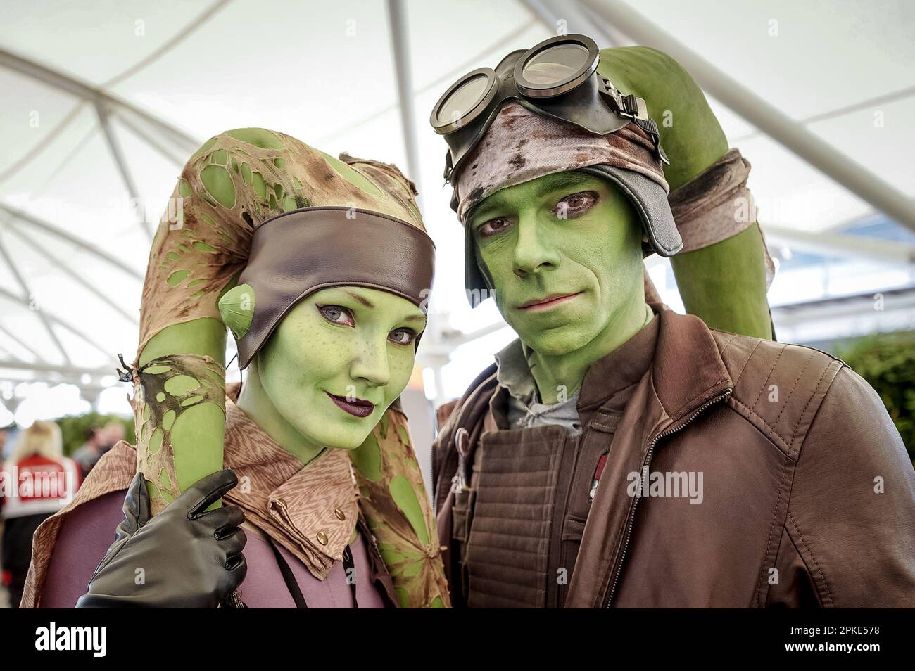 London, UK. 7th April, 2023. Dedicated Star Wars cosplayers and fans