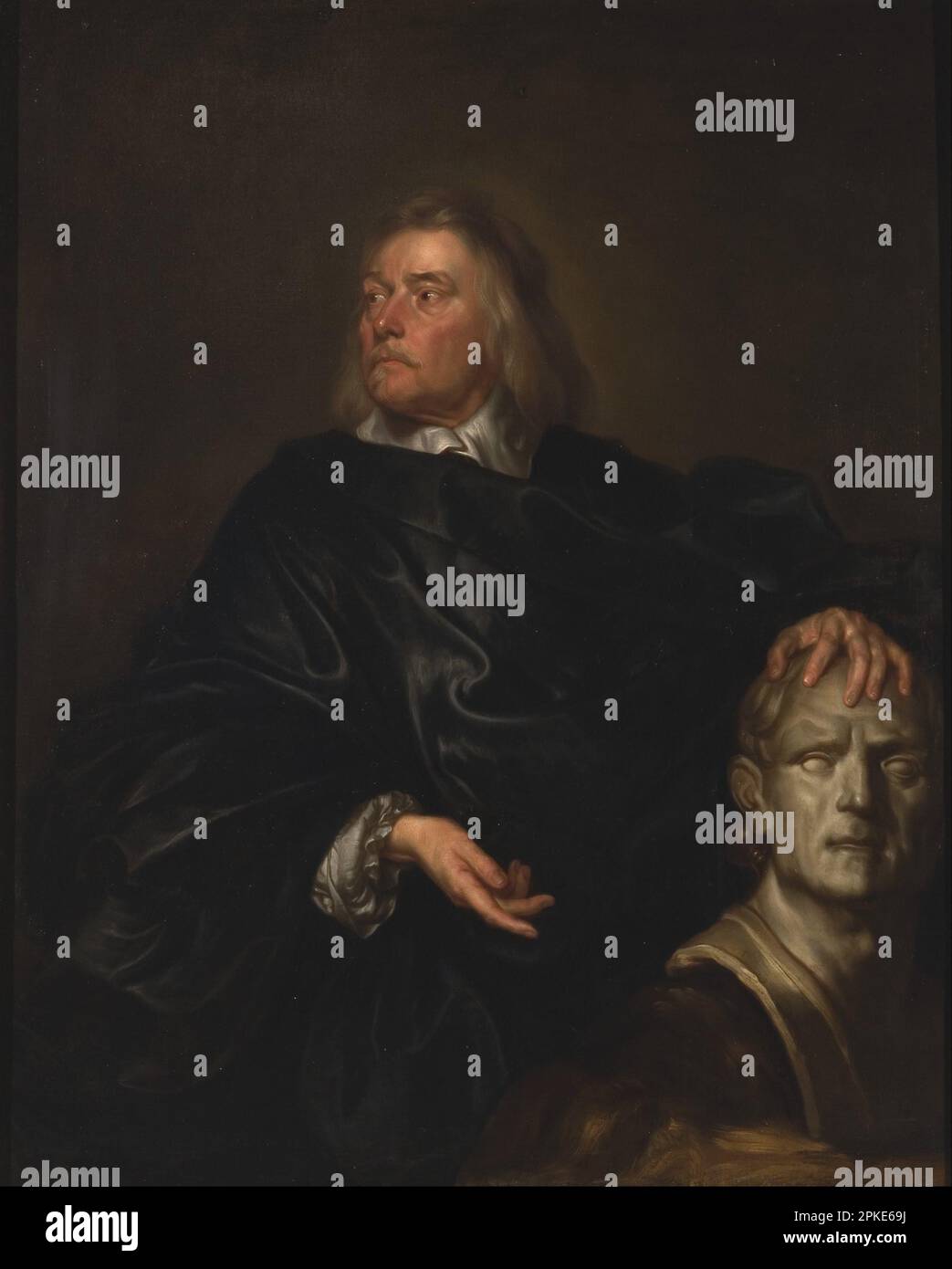 Edward Pierce circa 1670 by Isaac Fuller Stock Photo