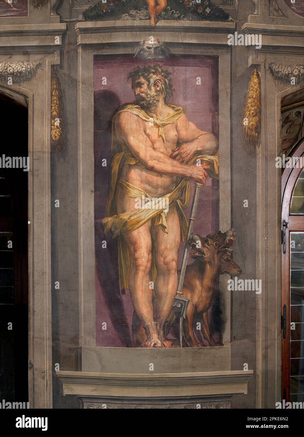 Pluto (1555 - 1557) by Cristoforo Gherardi Stock Photo