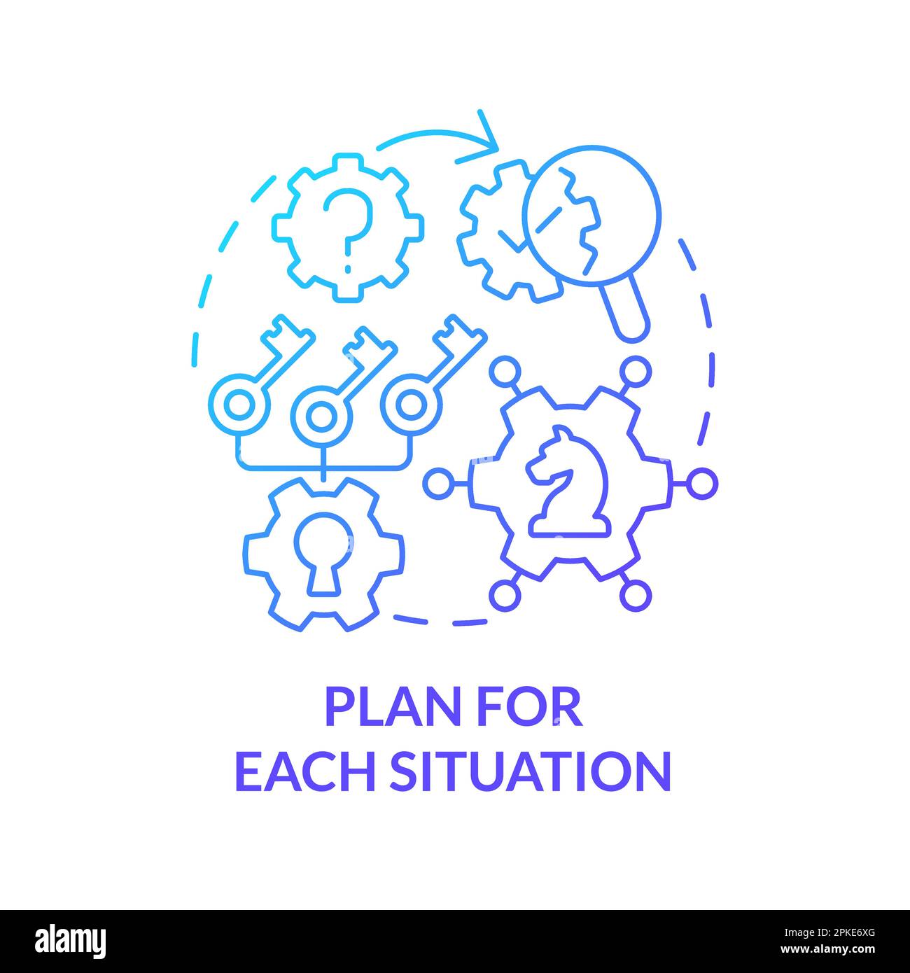 Situation Plan Stock Vector Images Alamy