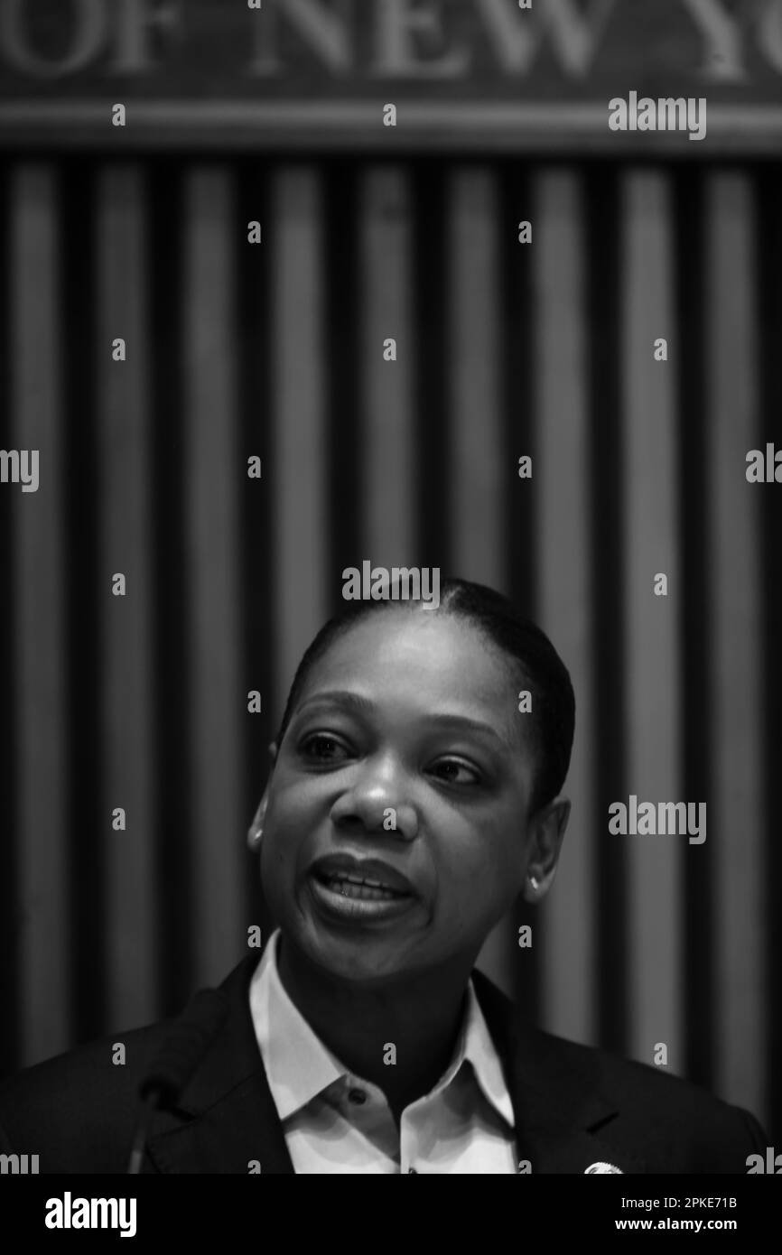 New York, NY, USA. 6th Apr, 2023. New York City Police Commissioner