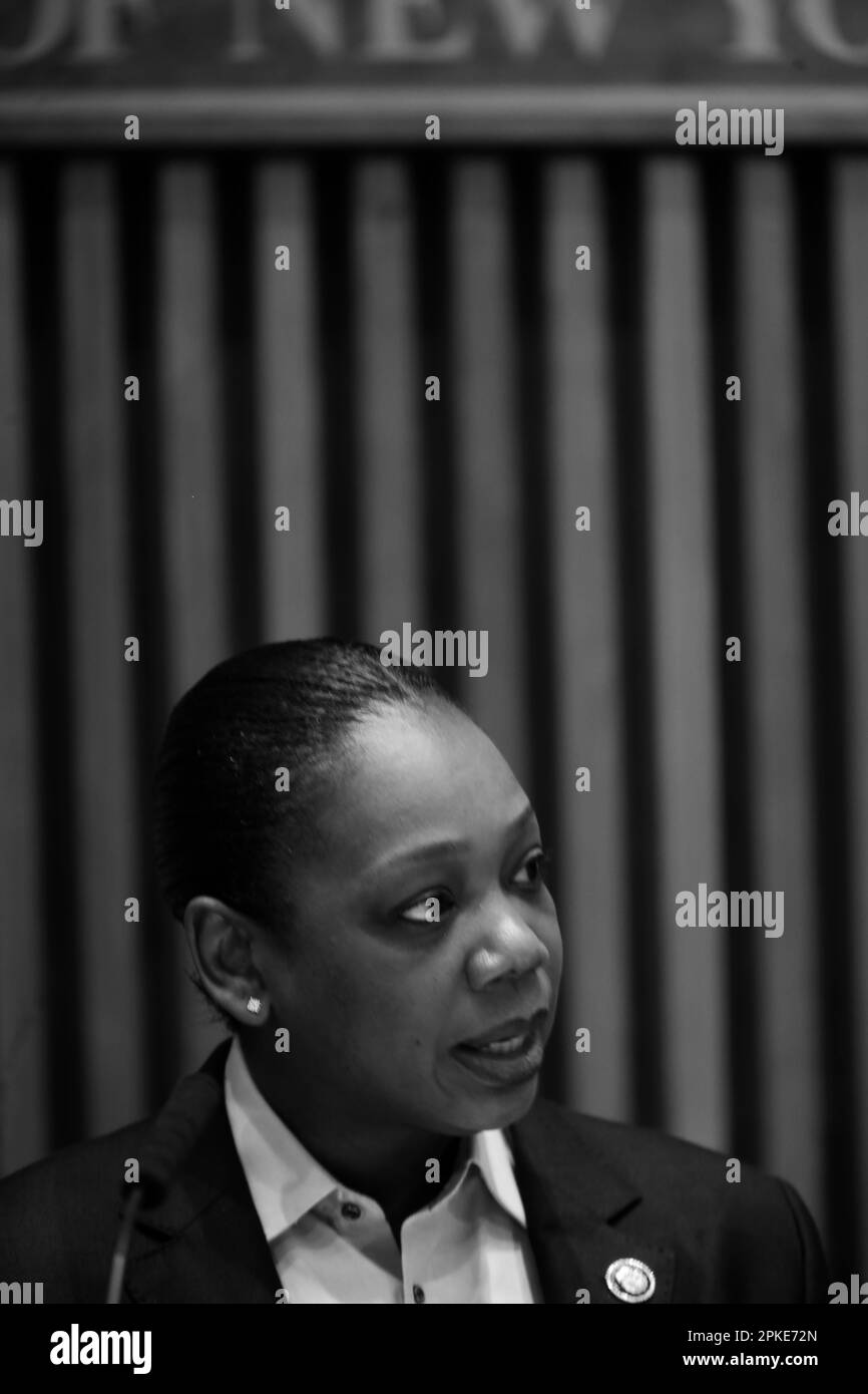 New York, NY, USA. 6th Apr, 2023. New York City Police Commissioner