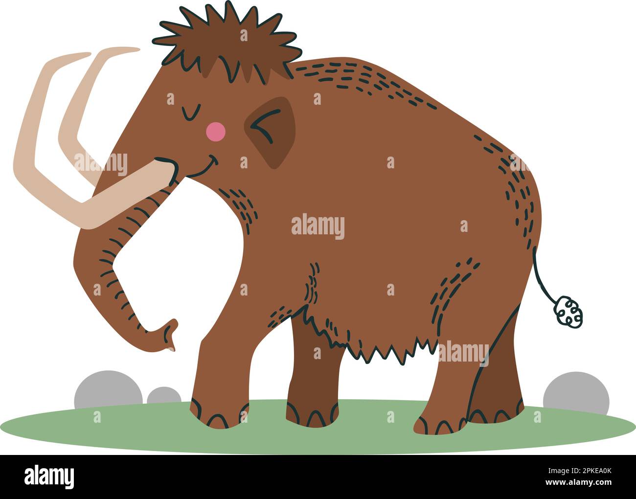 illustration of animal. Zoo. Forest. Wildlife Stock Vector