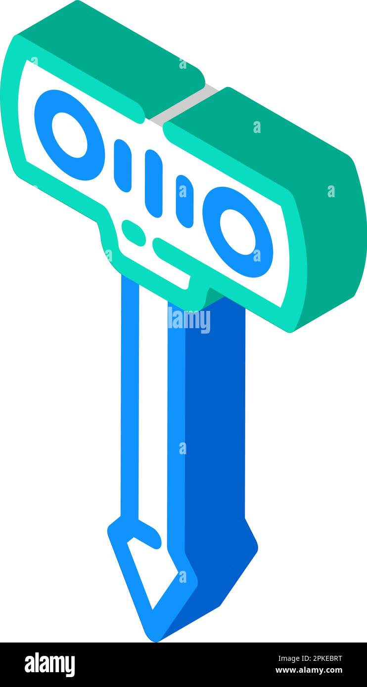 pest repeller garden isometric icon vector illustration Stock Vector ...