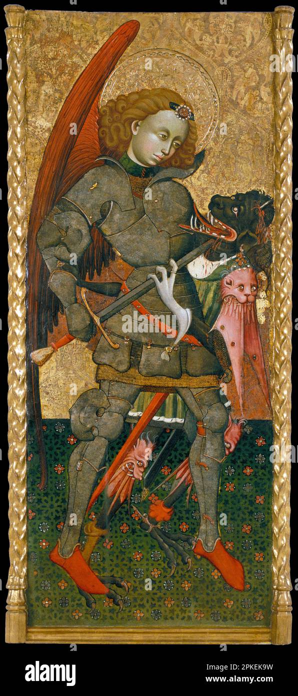 Saint michael the archangel painting hi-res stock photography and ...