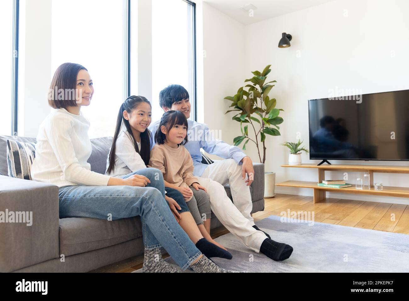 Monitor family hi-res stock photography and images - Alamy