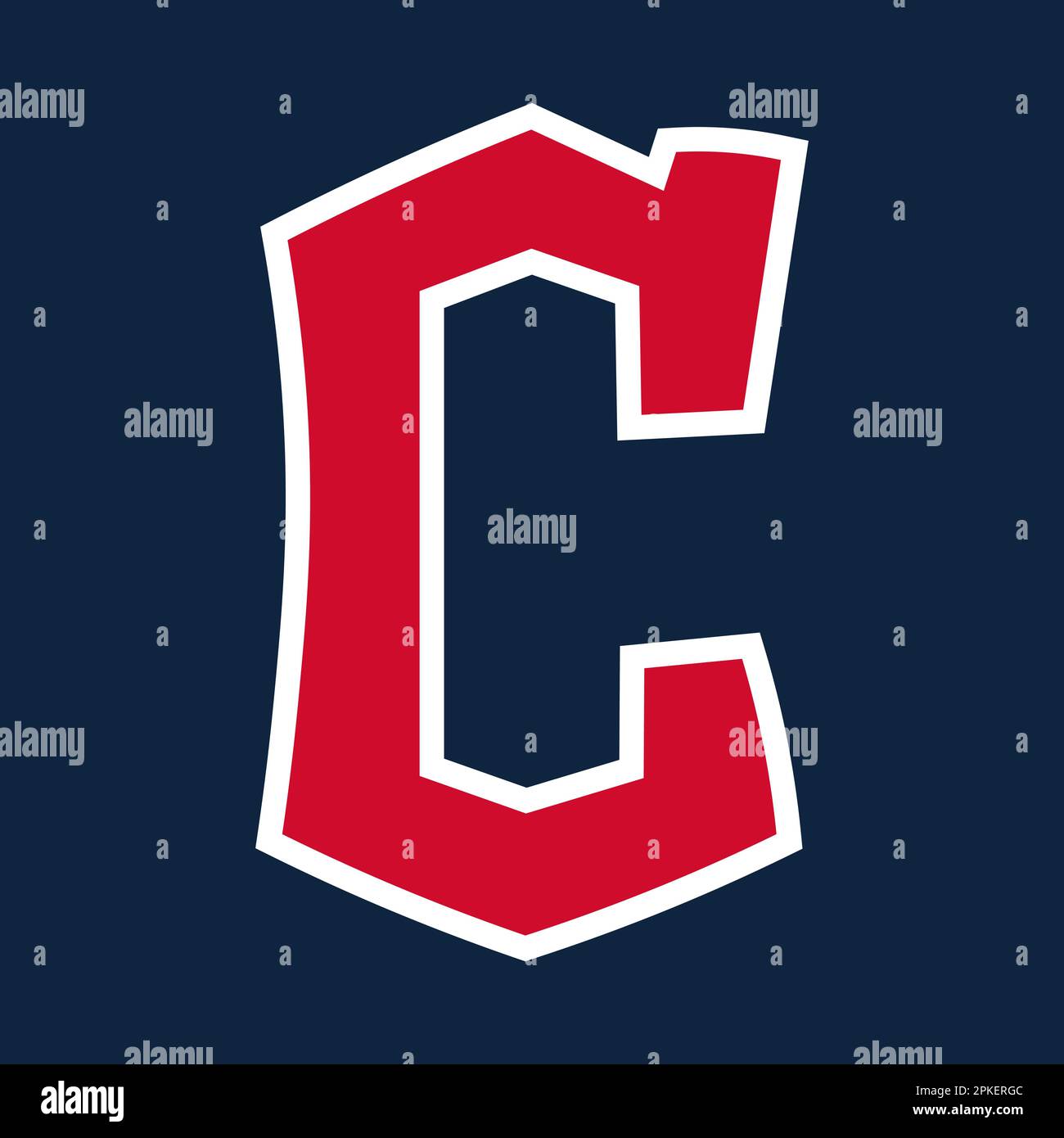 Vinnitsa, Ukraine - December 27, 2022: MLB Cleveland Guardians sport