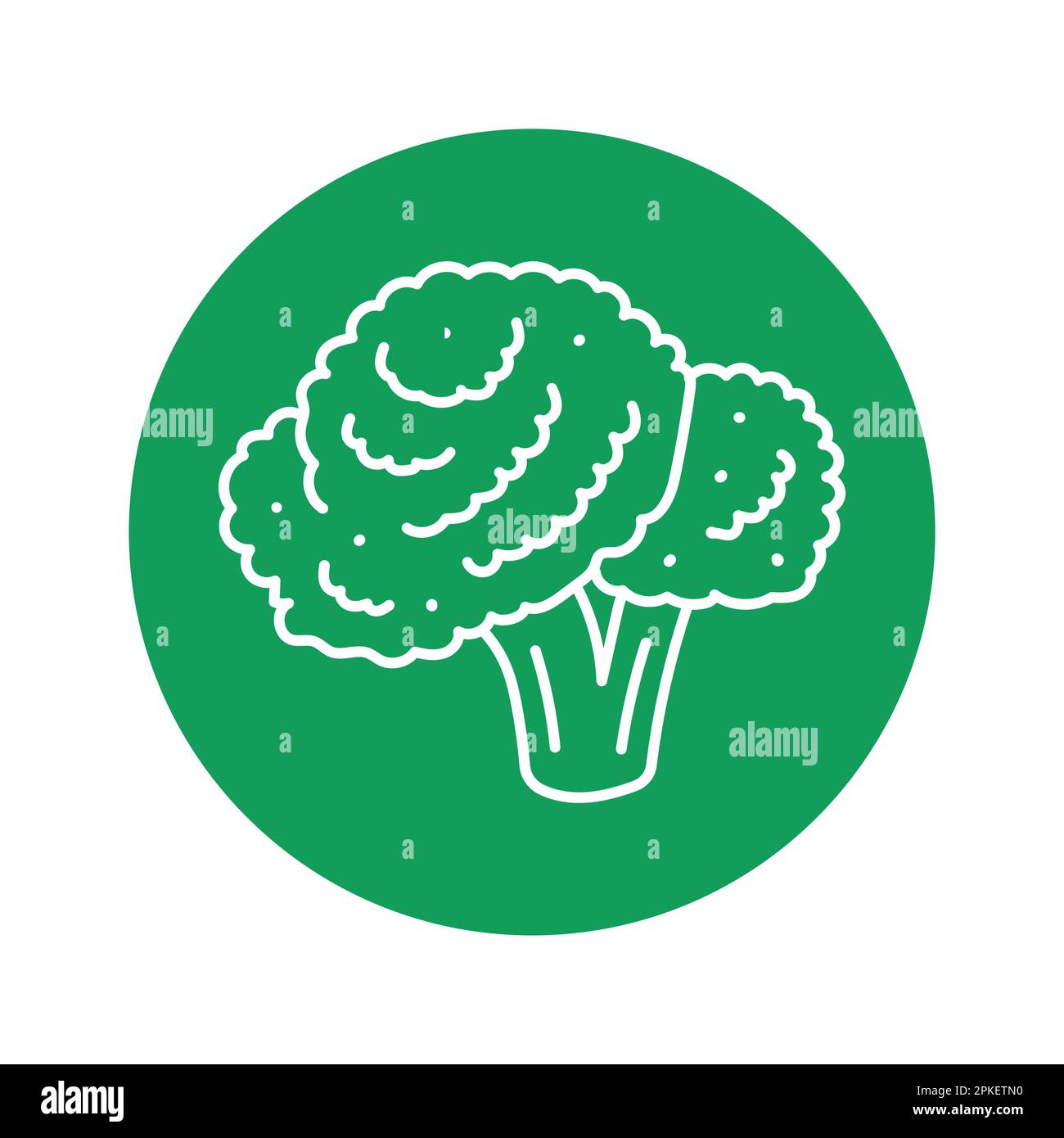 Kale stalk Stock Vector Images - Alamy