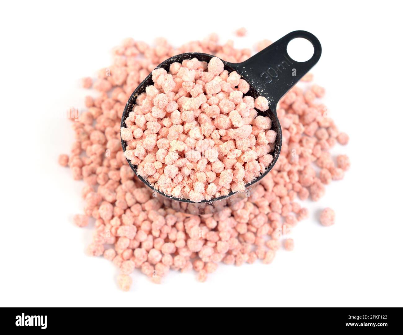 Fertiliser NH4H2PO4 NH4NO3 KCl isolated on white background Stock Photo ...
