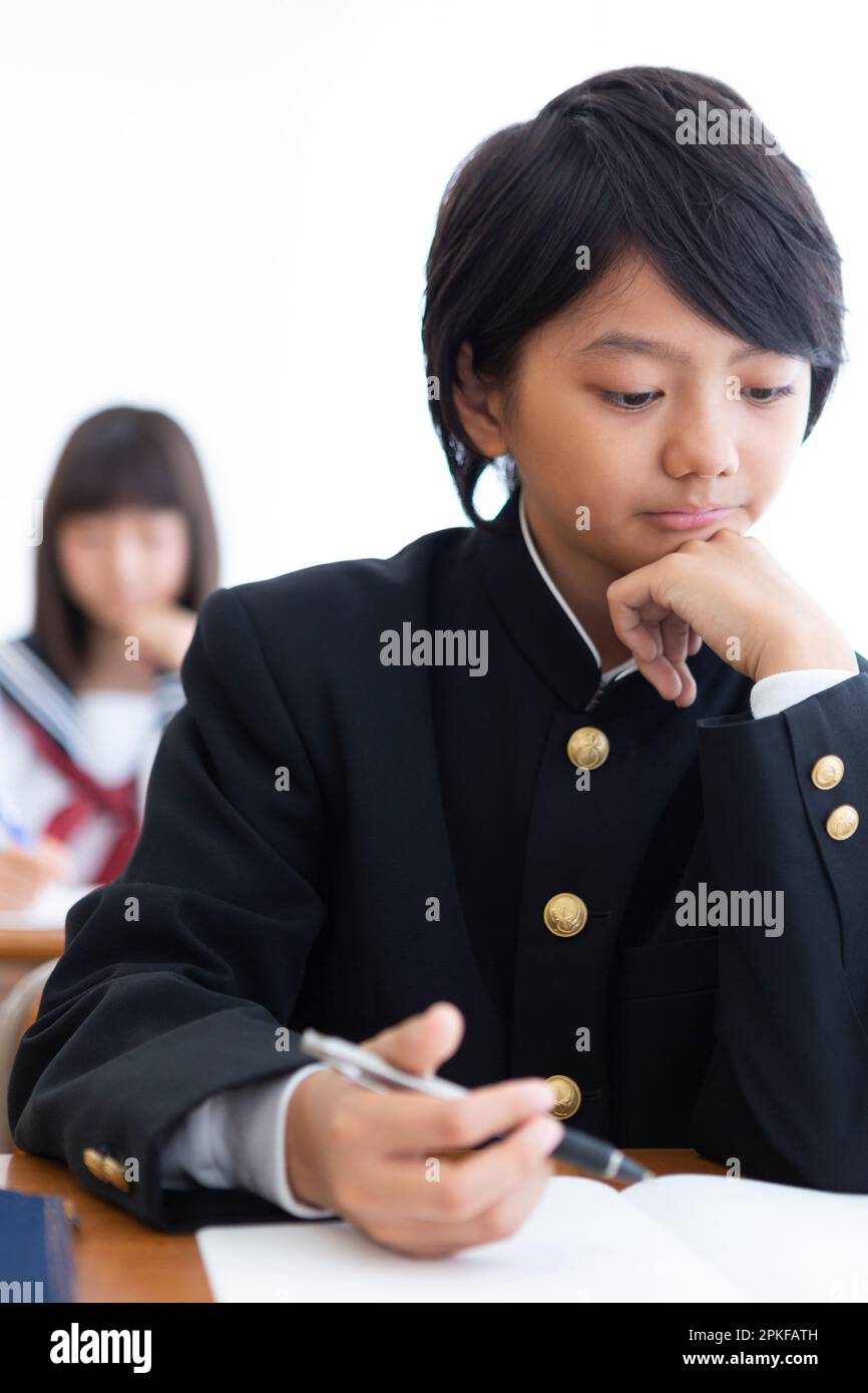 Junior High School Students In Class Stock Photo Alamy junior-high-school-students-in-class-stock-photo-alamy