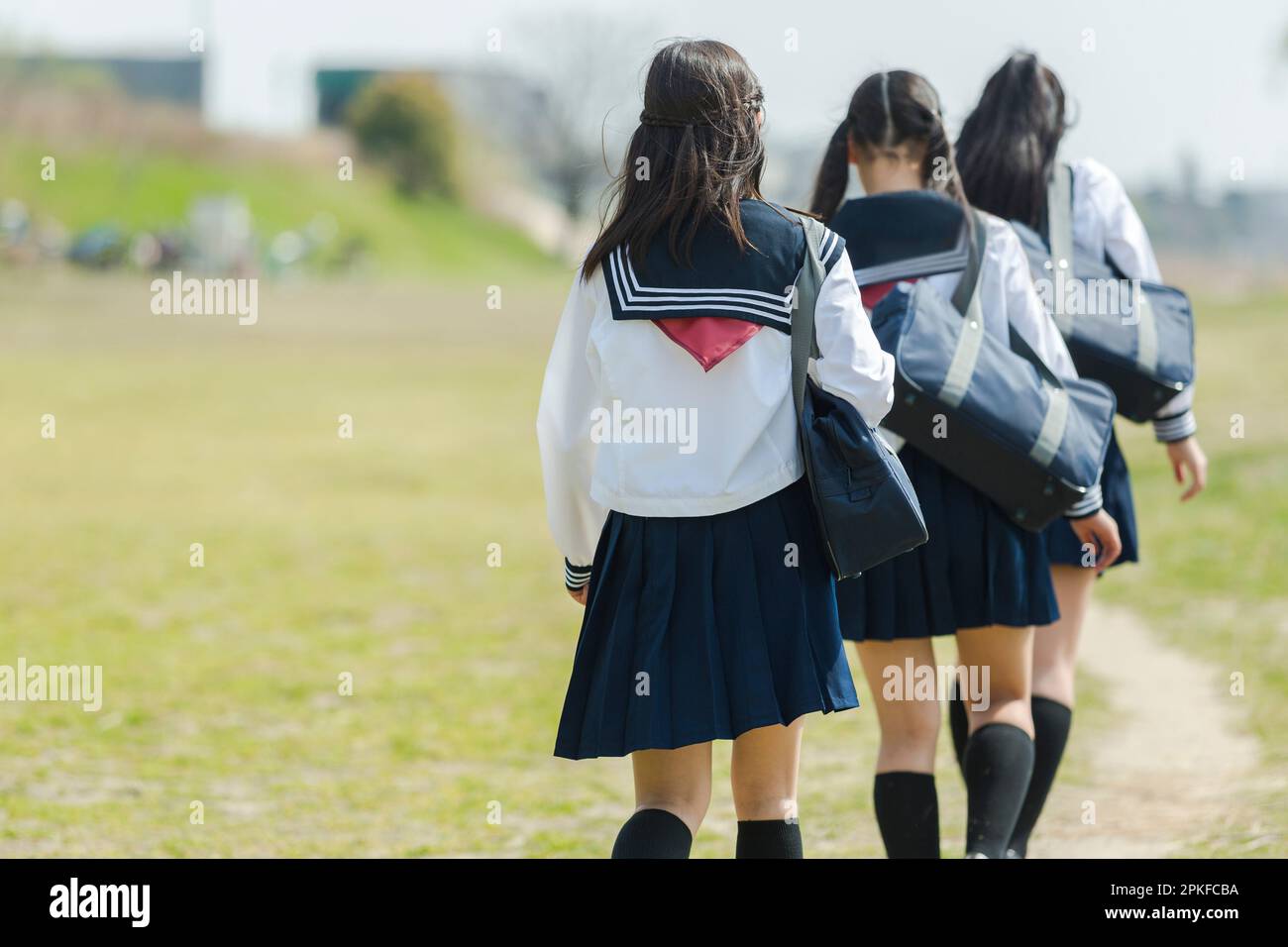 Schoolgirls walking hires stock photography and images Alamy