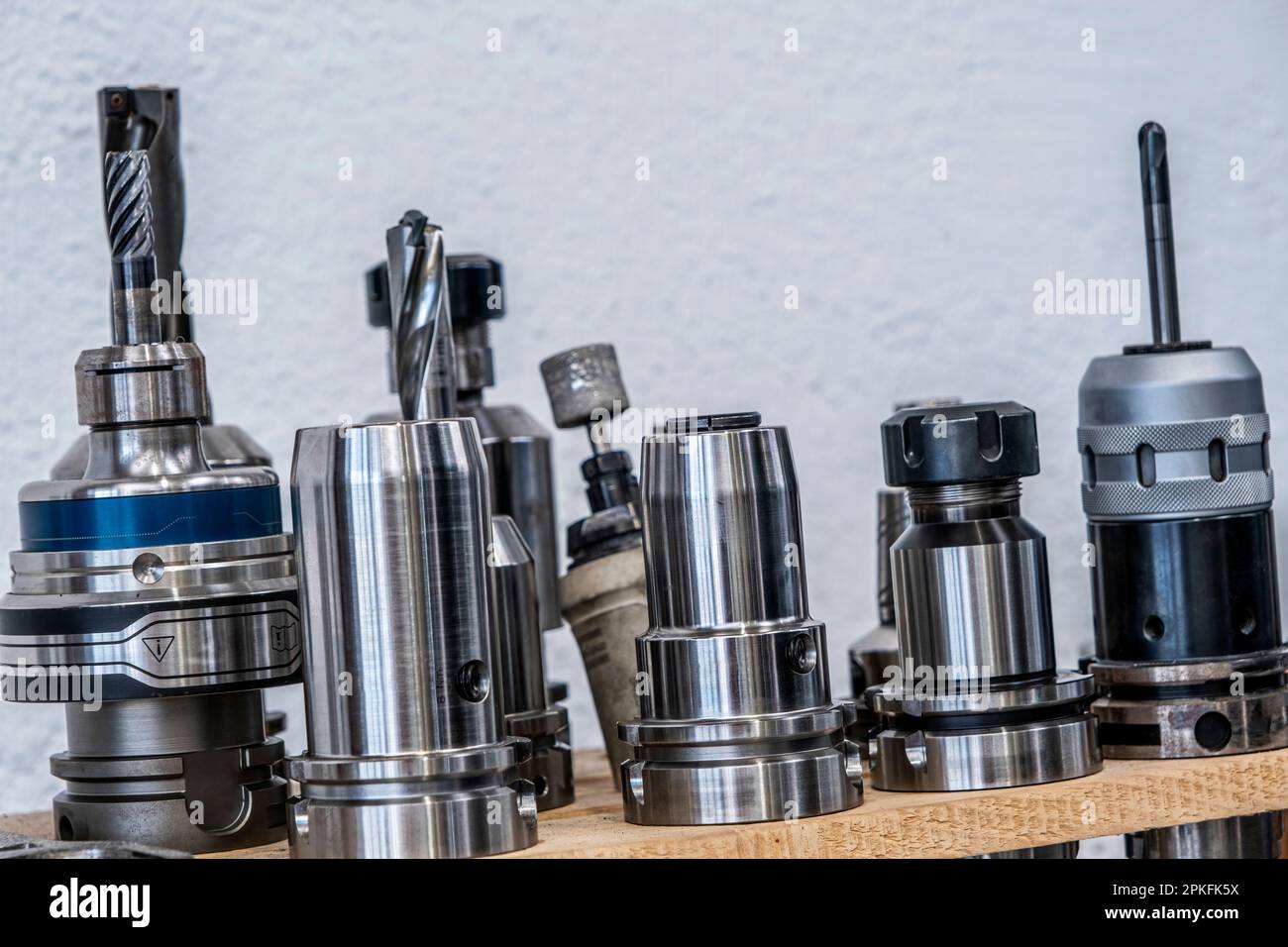 The various type of tool for CNC milling machine Stock Photo Alamy