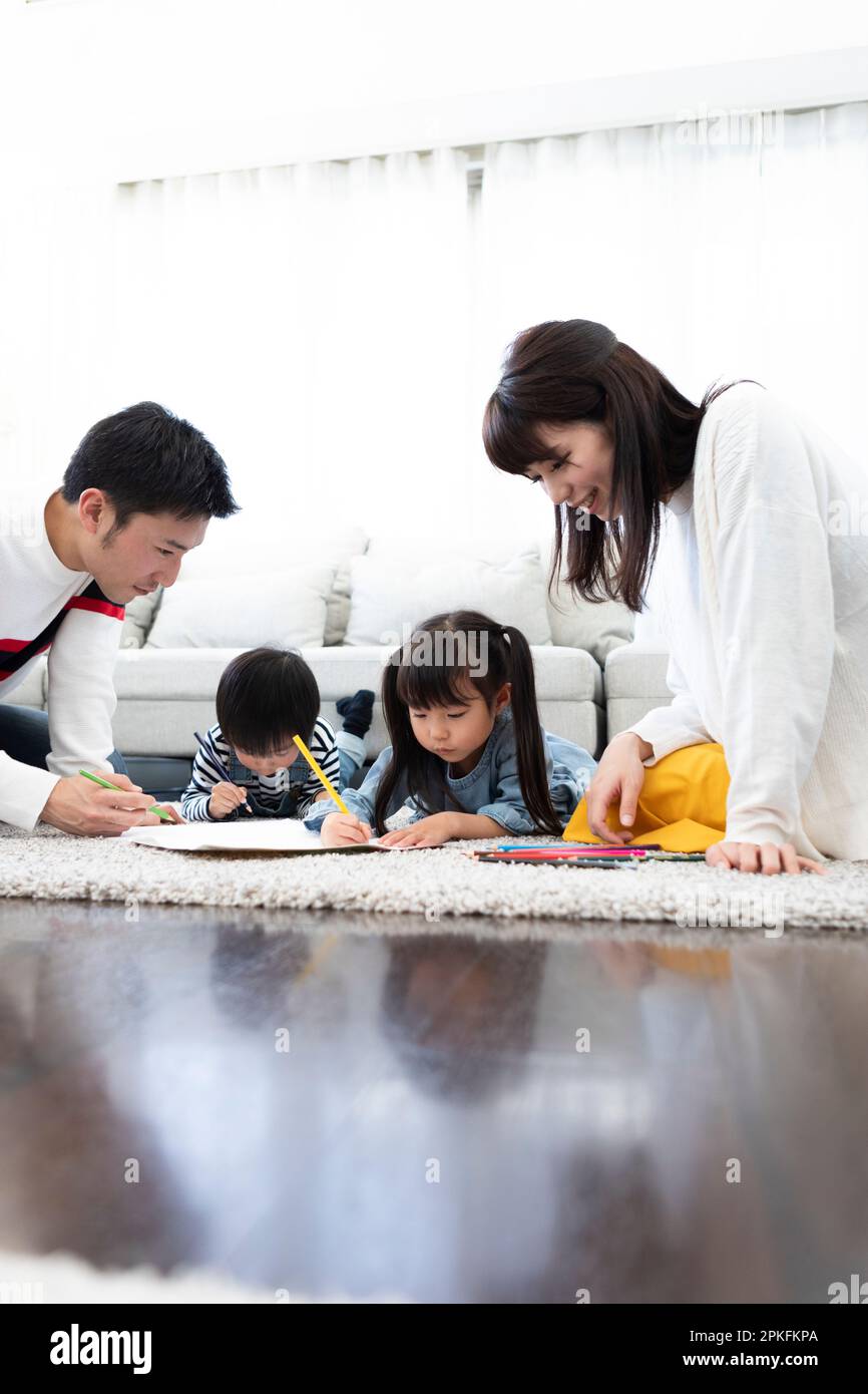 The family circle Stock Photo Alamy