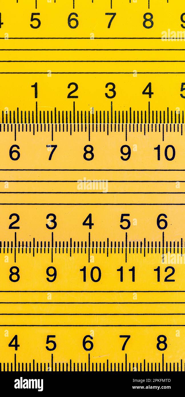 tape measure in cm, cm and inch, cm and hand, cm and span, cm and foot -  vector illustration Stock Vector Image & Art - Alamy