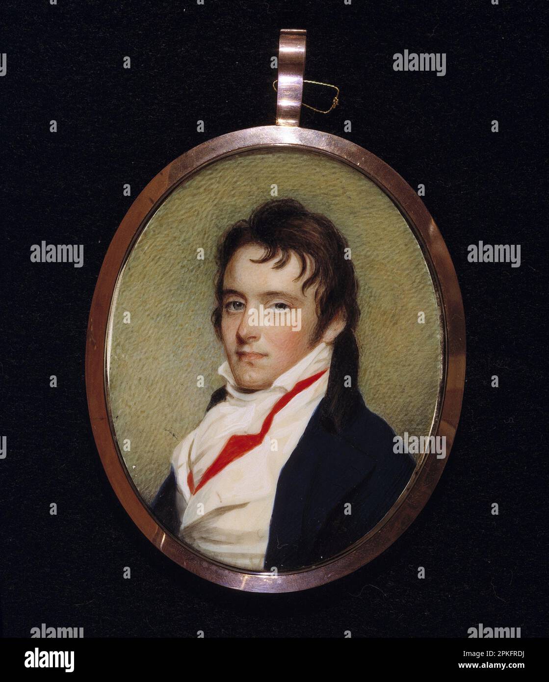 Colonel Thomas Pinckney, Jr 1801 by Edward Greene Malbone Stock Photo