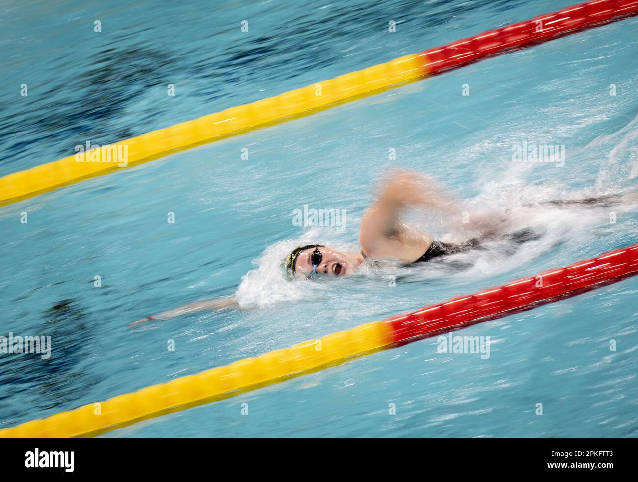 Eindhoven, Netherlands. 07th Apr, 2023. EINDHOVEN Imani de Jong in