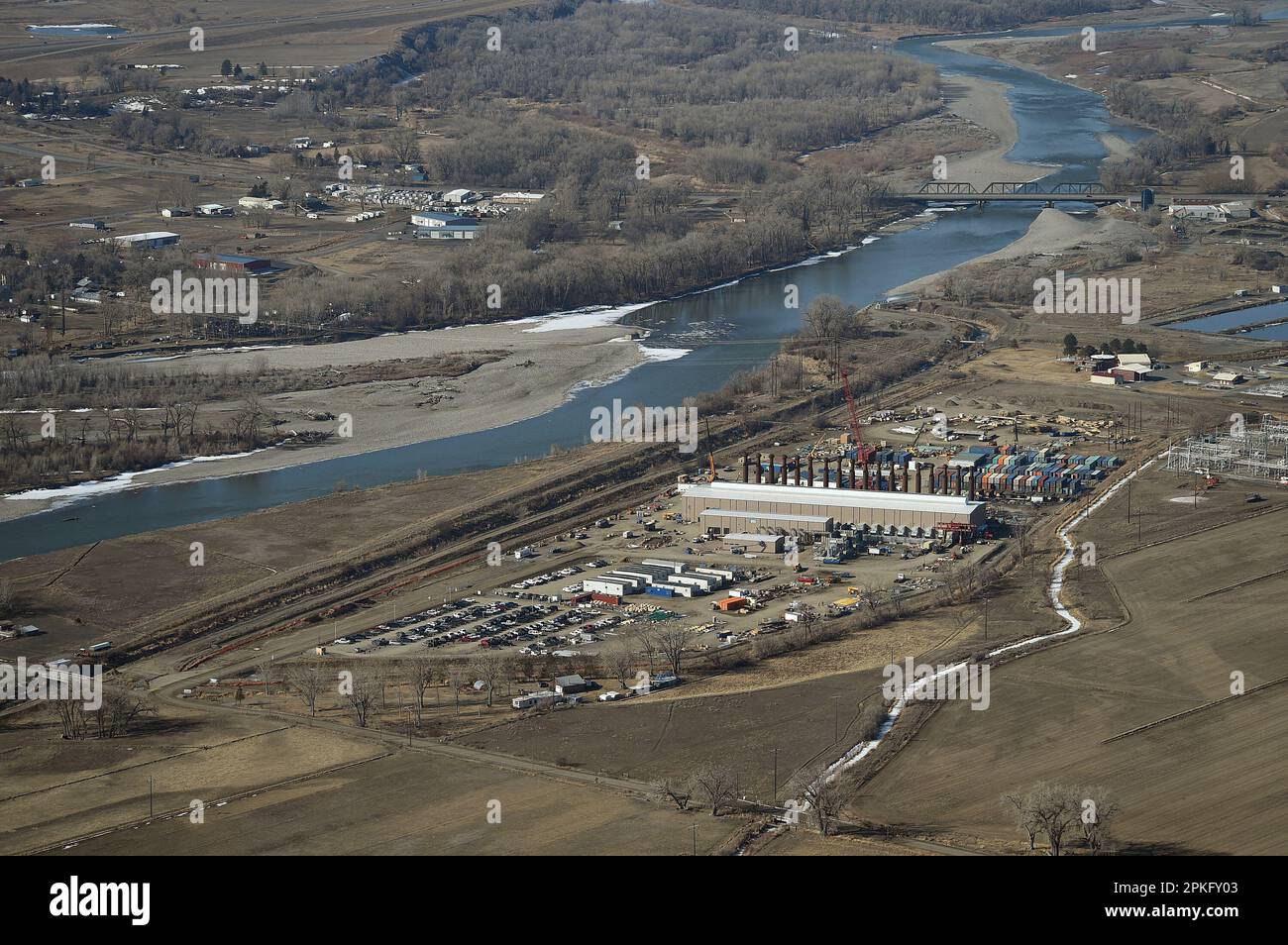 The Northwestern Energy's Laurel Generating Station, a natural gas