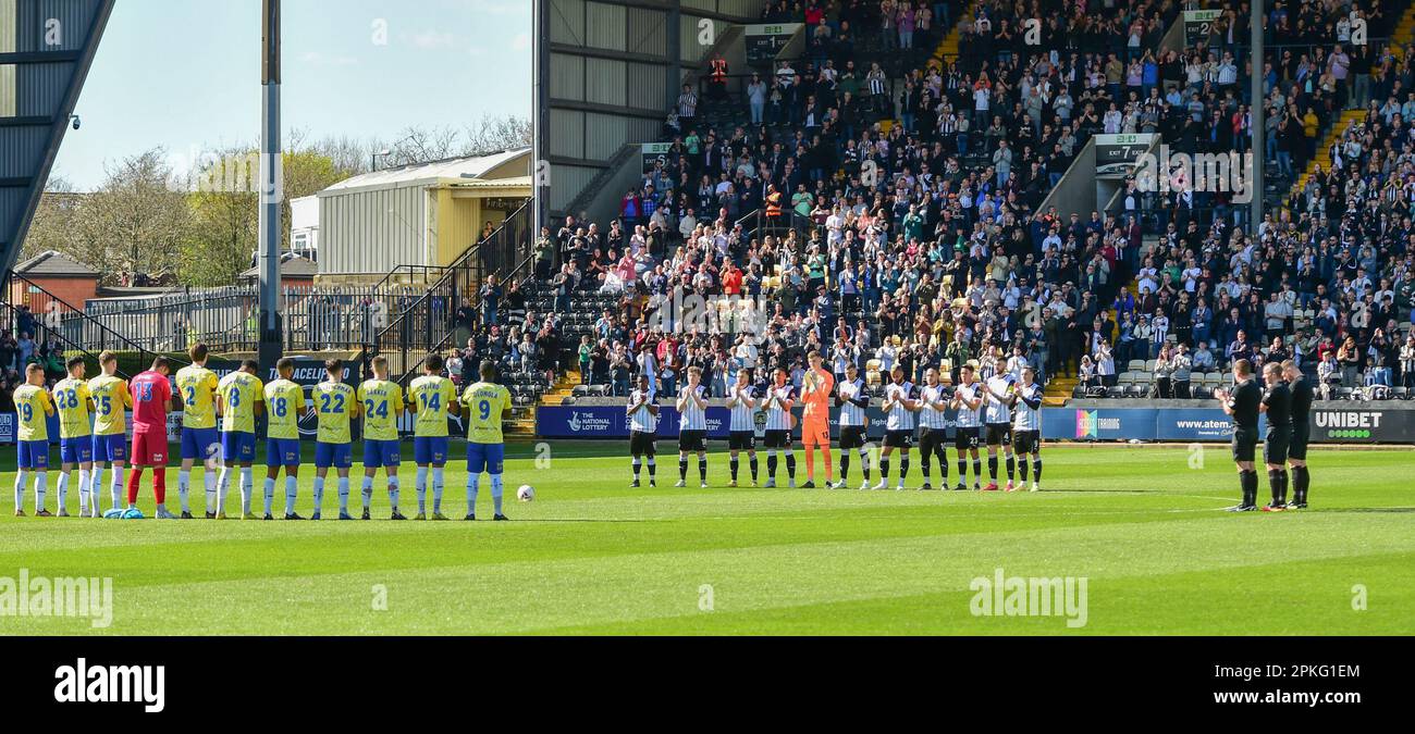 Meadow Lane Football Stadium, Nottingham, UK. Notts County v Wealdstone FC In the Vanarama