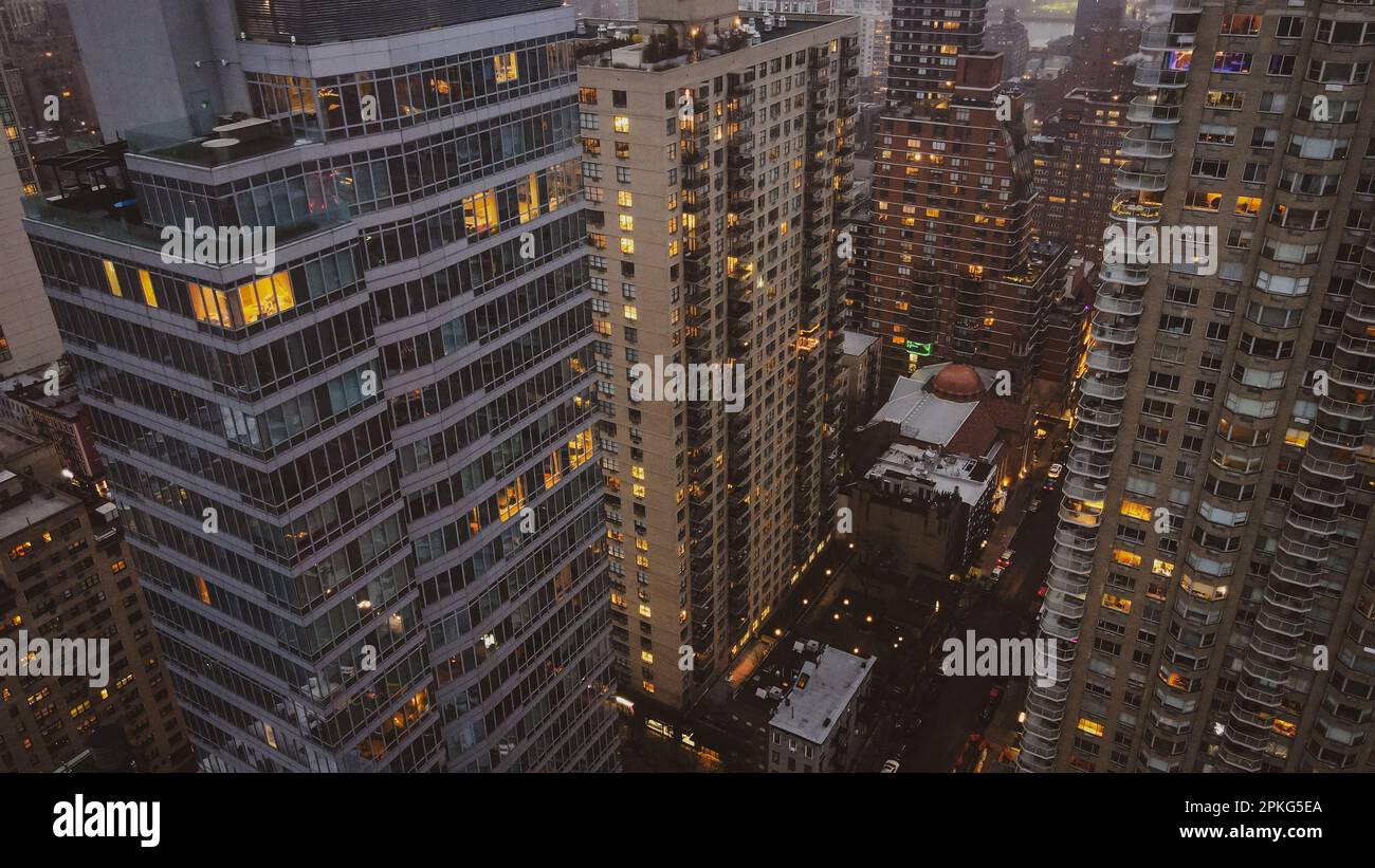 Upper East Side. Manhattan. Stock Photo