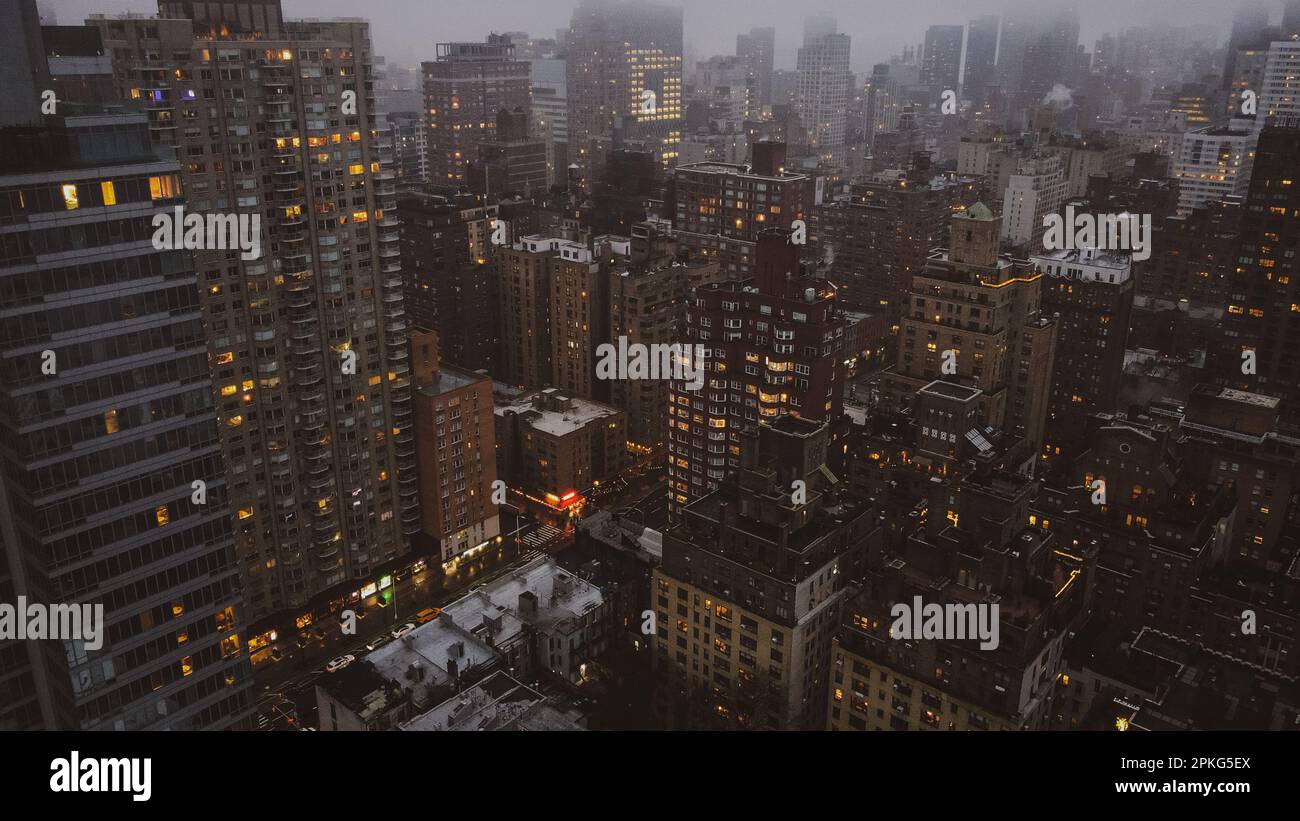 Upper East Side. Manhattan. Stock Photo