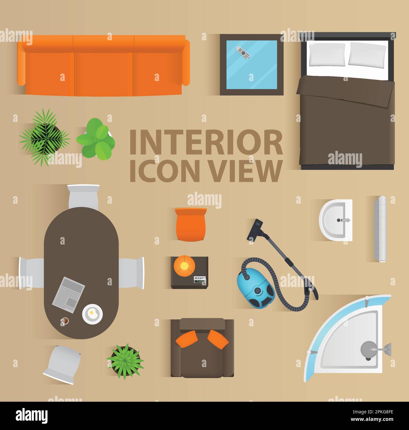 set-top-view-for-interior-icon-design-isolated-vector-illustration