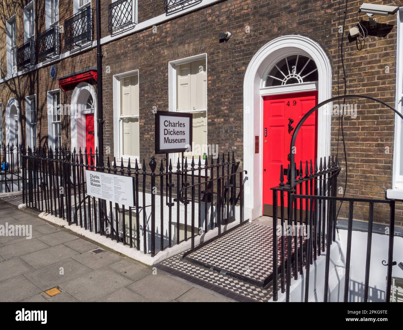 The Charles Dickens Museum 48 Doughty Street Kings Cross London UK 