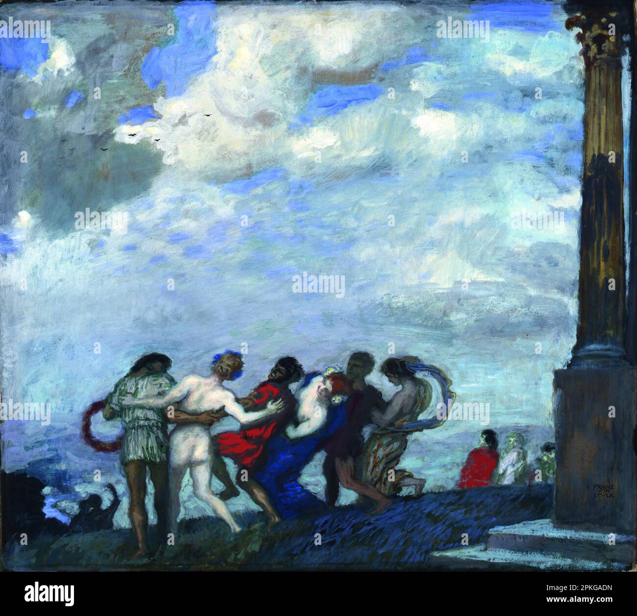 The Dance circa 1910 by Franz von Stuck Stock Photo - Alamy