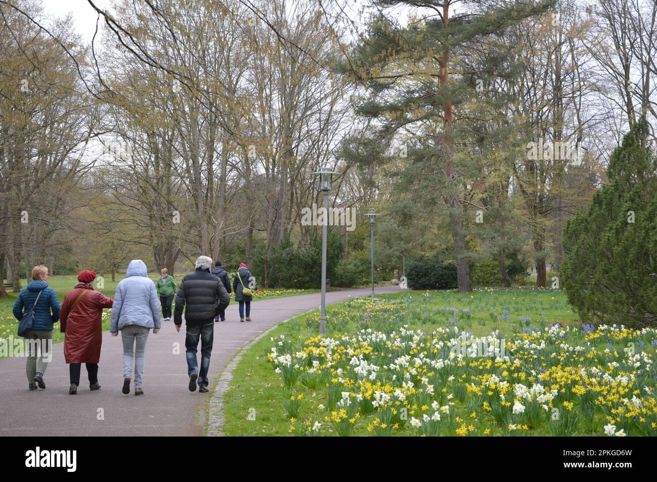 Berlin, Germany April 7, 2023 The Britzer Garden. (Photo by Markku