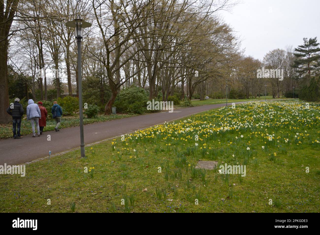 Berlin, Germany April 7, 2023 The Britzer Garden. (Photo by Markku