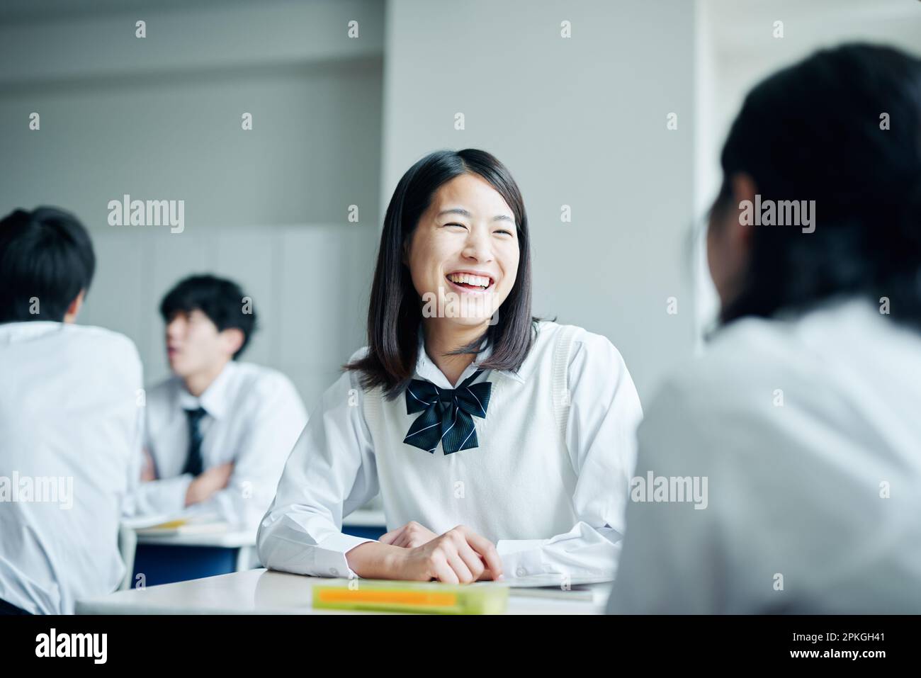 anime japan school class room AI Generated 23035487 Stock Photo at